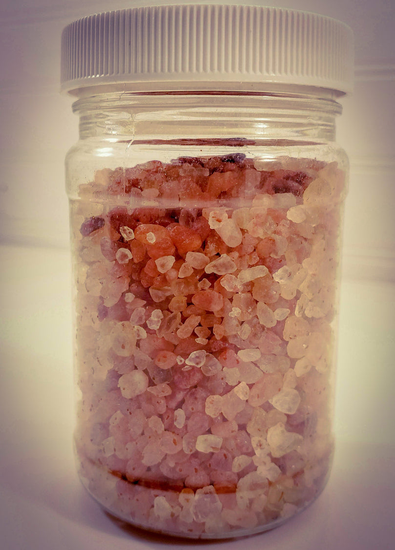 Mesquite Smoked Pink Himalayan Salt, Coarse Rock Salt