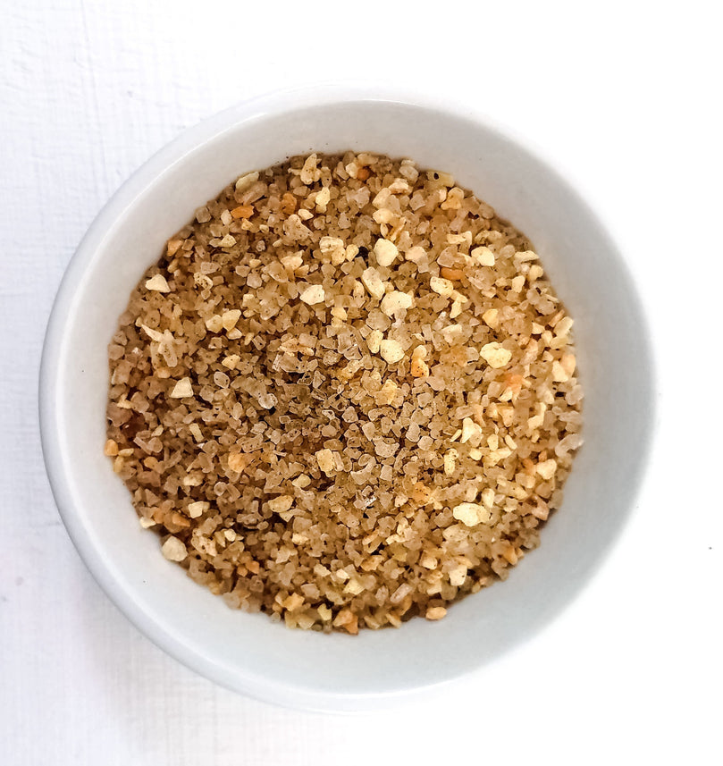 Smoked Serrano Garlic Sea Salt – Texas Artisan Seasoning