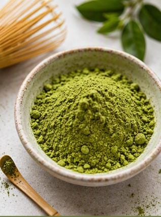 Matcha Green Tea Powder | Premium Green Tea Powder | Vibrant Fine Ground Matcha | Smooth Flavor | Culinary Grade Matcha | Tea & Recipes