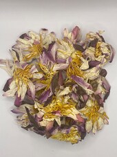 100% Organic Dried WHITE LOTUS Flower Nymphaea Ampla Ceylon Natural Herbal Tea
