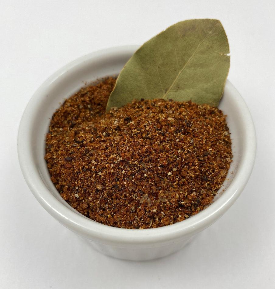 chili seasoning in a ramekin