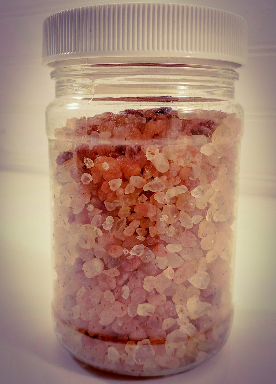 Mesquite Smoked Pink Himalayan Salt, Coarse Rock Salt