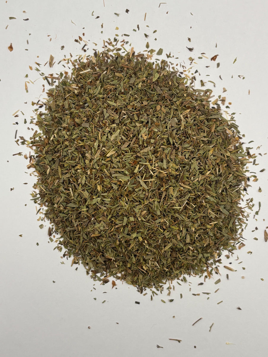 Organic 100% Pure Dried Mediterranean  Thyme Leaves – Aromatic Culinary Herb – Fresh Fragrant Thyme for Cooking, Tea, and Herbal Use