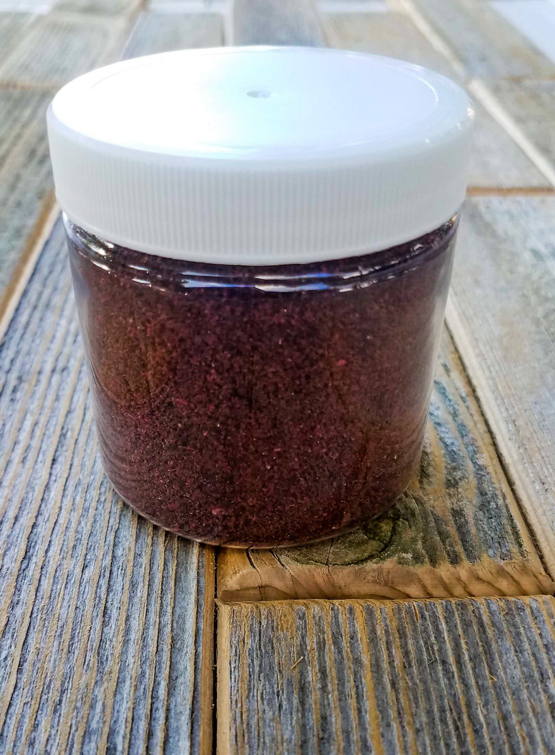 sumac seasoning in a jar